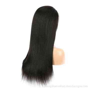 Human Hair Wig Factory Vendor In China Cheap Wholesale Price Kinky Straight Brazilian Hair Lace Frontal Wigs Express Shipping